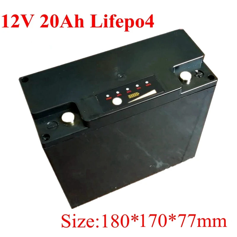 Lifepo4 12V 20Ah высокомощная разрядная батарея 12 8 v 4S 50A разрядка может использоваться в