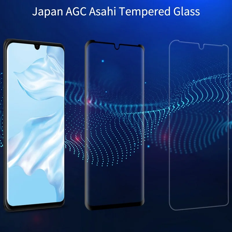 NILLKIN DS MAX Protective Screen Protector For Huawei Mate 20 Pro Glass For Huawei P30 Pro Tempered Glass 9D 9H Safety 6.39/6.2