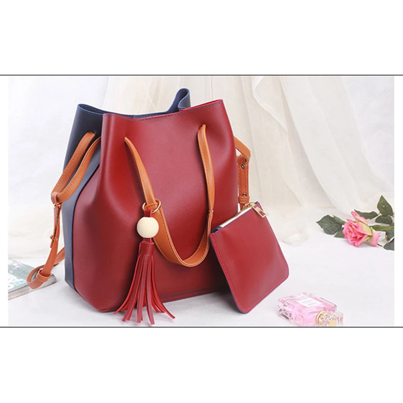 1 set DIY Acrylic Template Sewing stencils Pattern Women's Bucket Shoulder Messenger Bag Leather Craft Sewing Pattern