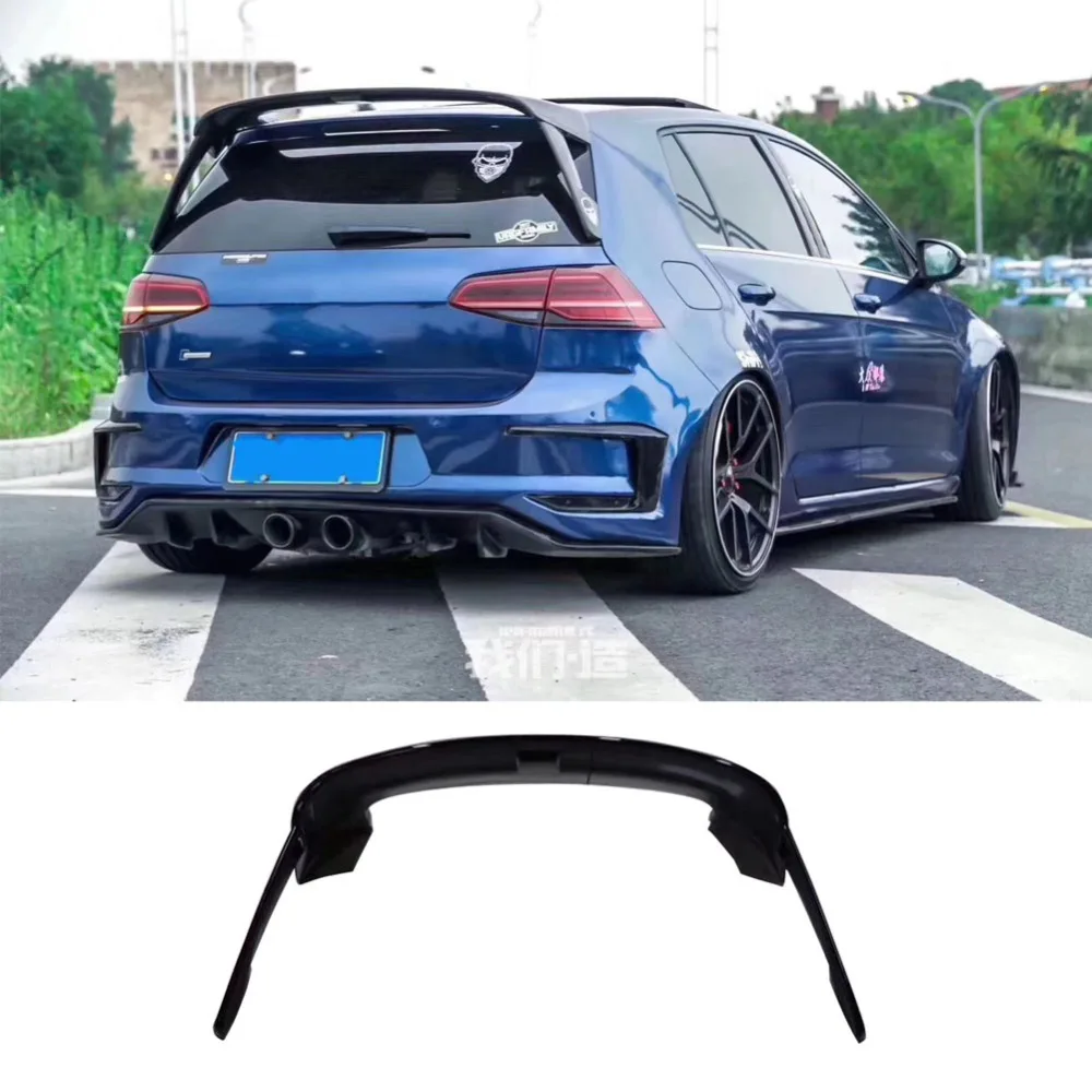 

golf7 MK7 abs Trunk Roof Spoiler for Volkswagen VW Golf 7 2014-2018