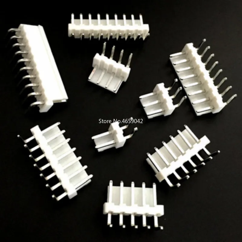

20Pcs VH3.96 curved needle 3.96 Right Angle 90 Degree pin Header 2P 3P 4P 5P 6P 7P 8Pin Connector 3.96mm