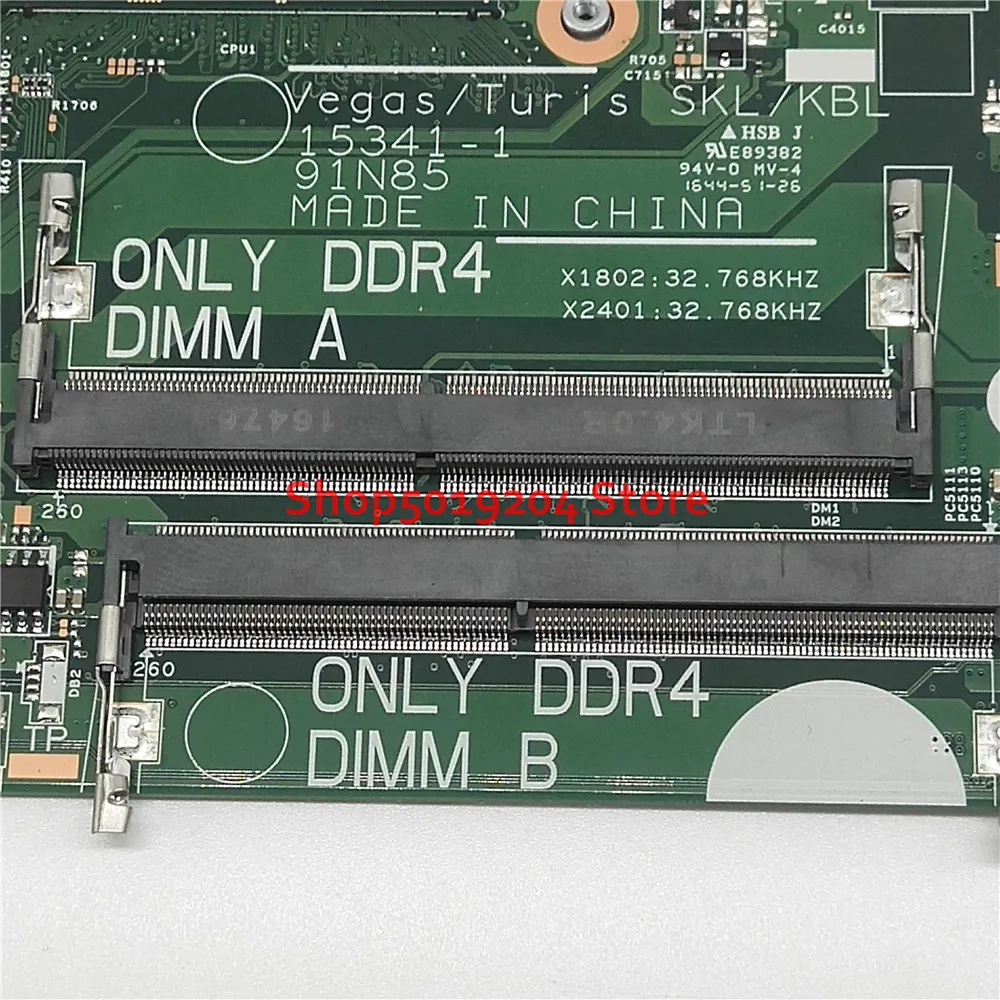 New FOR DELL Inspiron 15 3567 3467 Laptop motherboard With SR2UW I3-6006U 15341-1 91N85 mainboard CN-0N