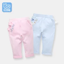 Dinstry/штаны для мальчиков и девочек; сезон весна-осень; брюки с эластичной резинкой на талии; детские штаны с рисунком