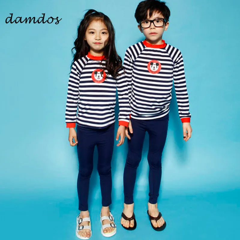 Bikini 2018 Boys Girls Swimwear Children Two Piece Suit Swimsuit Cover