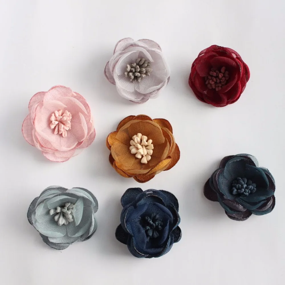 shoes brooch singed flowers 12