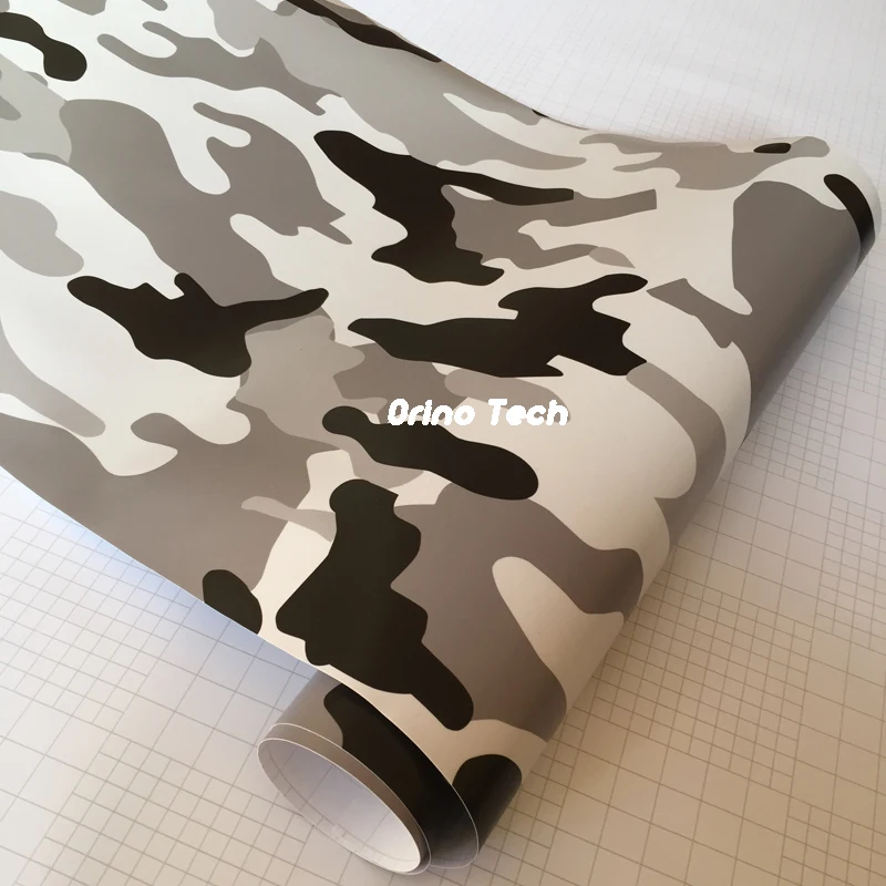 Black Gray Car Wrap Sticker-4