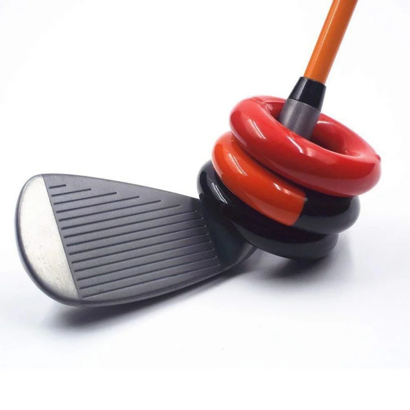 Чехол для головки клюшки для гольфа Вес двойной цвет качели весовое кольцо для гольфа весовое кольцо оборудование для гольфа улучшение мышц выносливость скорость качания