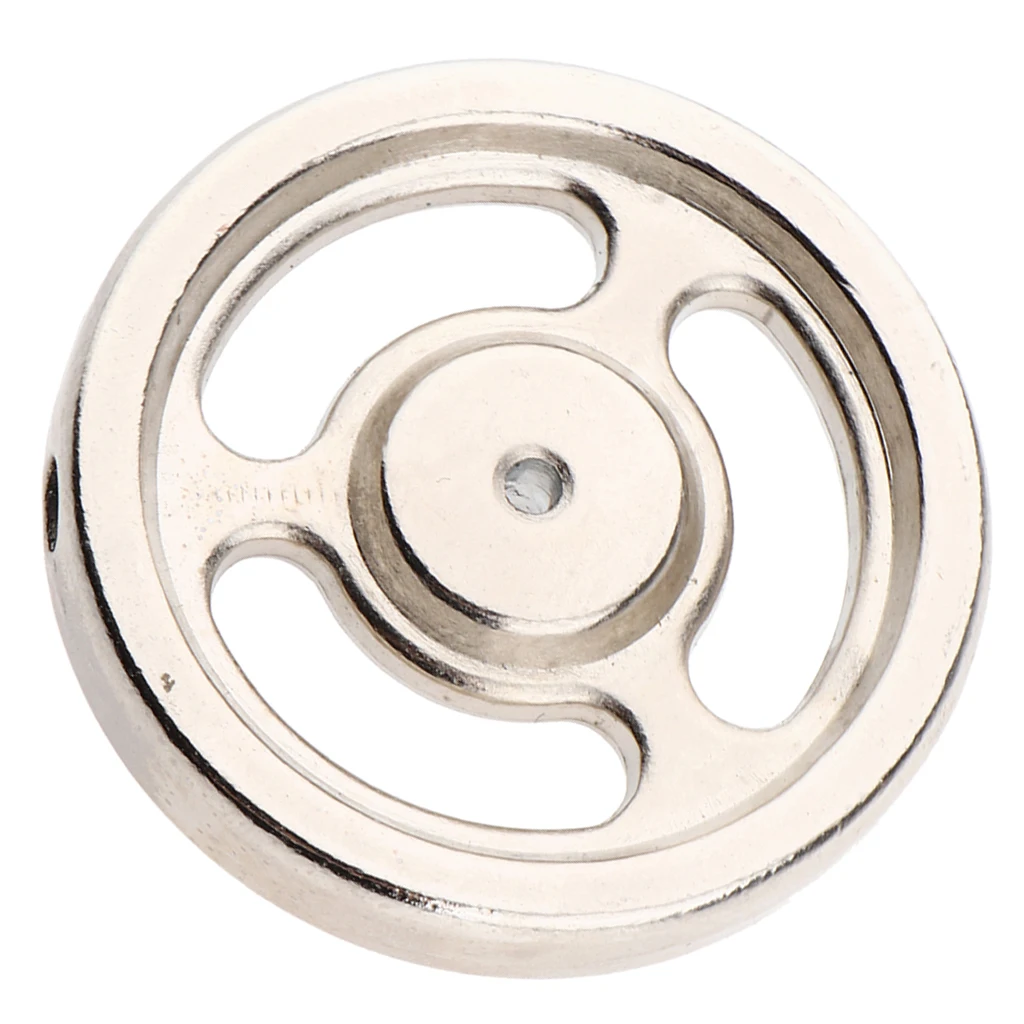 Stirling Engine Model Part - Flywheel for DIY Steam Heat Power Generator Model, Physics Experiment Kits Toy Silver L