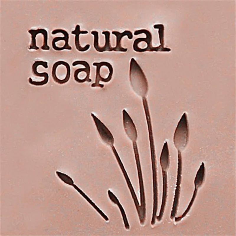 

lavender Stamp for Handmade Soap Craft Seal Making Any Pattern Soap Stamps