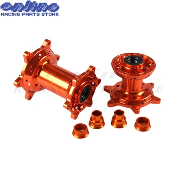 

CNC Machined 36 Holes Front And Rear Wheel Hub and Rear Wheel Spacers For KTM EXC EXC-F SX SX-F XCW Motocross Endupro Supermoto