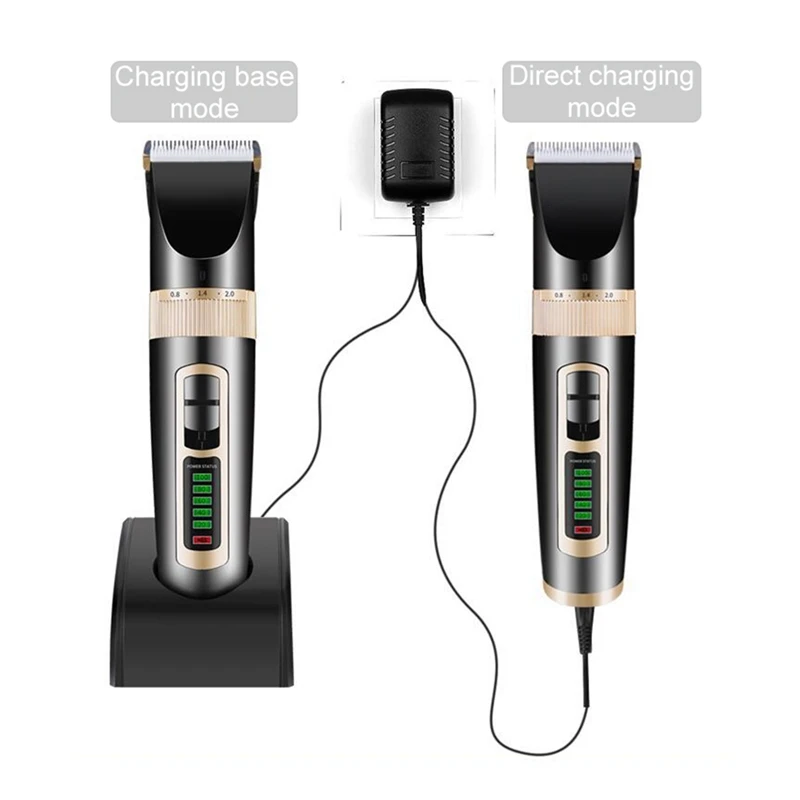 

Professional Pet Dog Hair Trimmers Clippers Electrical Grooming Tool Rechargeable Cat Shavers Hair Cutter Dog Haircut Machine