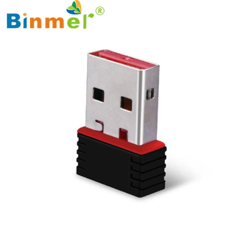 Binmer беспроводной 150 Мбит/с USB адаптер WiFi 802.11n 150 м сетевой Lan беспроводной адаптер для карты Sep 12