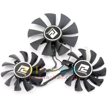 Бесплатная SHIIPING 3 шт./лот дьявол GA81O2U GA91O2H R9 270x R9 370x видеокарты вентилятор