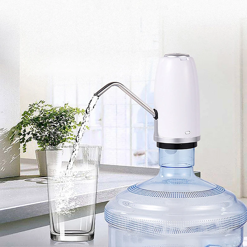 Мини-диспенсер для воды насос USB Перезаряжаемый диспенсер для питьевой воды De Agua Электрический насос для воды диспенсер бутилированной воды