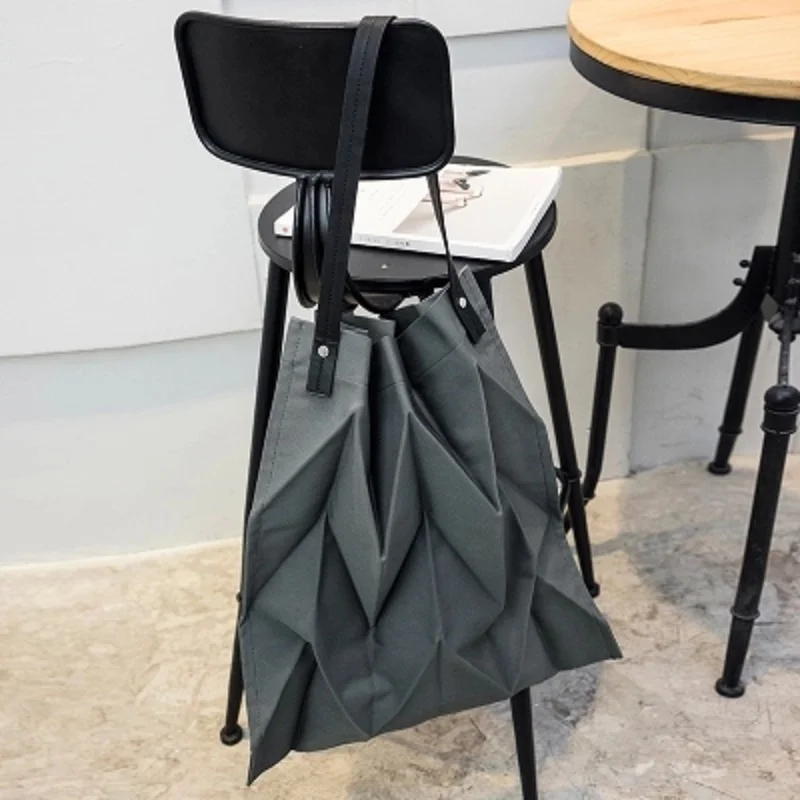 

Luxury bags designer handbags 2018 spring and summer new bag origami series canvas bag