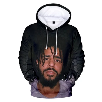 

J.Cloe Rapper Idol Print Hoodies Sweatshirt Men/women Streetwear autumn warm Pullovers hip hop popular singer J.Cloe KOD hoodie