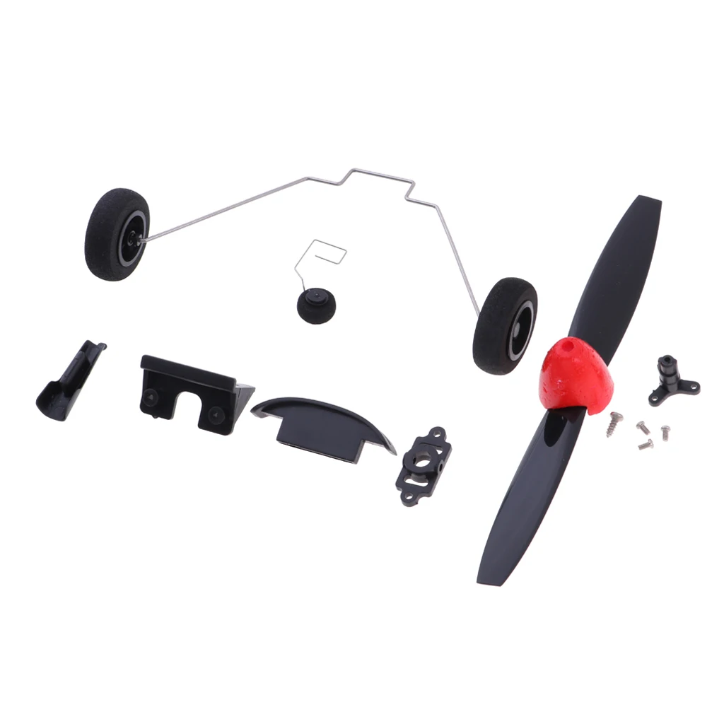 Propeller + Front & Hind Landing Gears Spare Parts for WLtoys XK A430 Plane