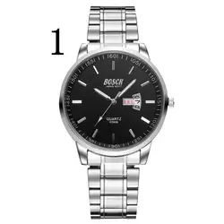 Для мужчин новый модные механические часы нержавеющая сталь в сдержанном стиле повседневное Роскошные бизнес Wristwatch36