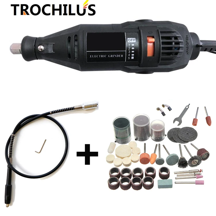 Trochilus180W Angle polisher Multi-function Rotary Variable speed mini Grinder electric engraver DIY creativeTools Set angle-grinder-electric : image Trochilus180W Angle polisher Multi-function Rotary Variable speed mini Grinder electric engraver DIY creativeTools Set angle-grinder-electric