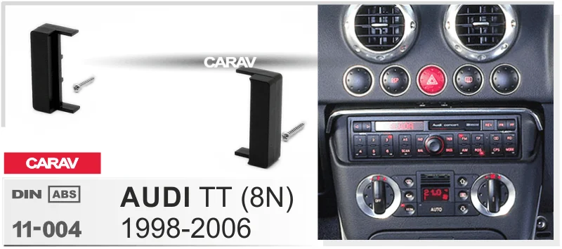 CARAV 11-004 Car Radio Installation Trim Fascia Panel