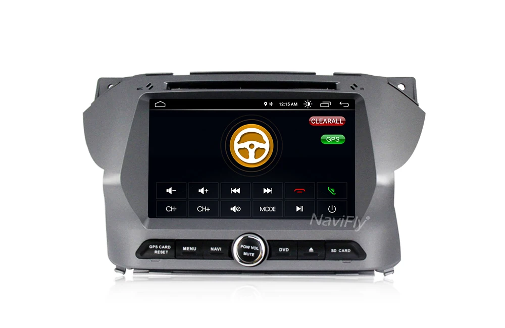 Clearance Navi-Fly 7inch HD touch screen Android8.1 2G RAM 32G ROM Car Audio dvd gps player for Suzuki Alto 2009 2010 2011 2012 2013 9