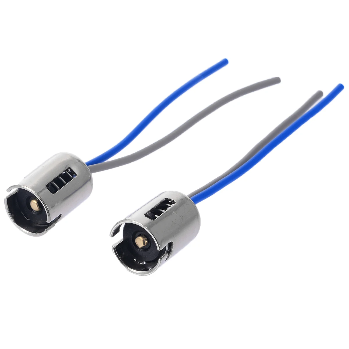 Treyues Connector Adapter 2Pcs 1156 BA15S 5009 5007 5008 Car Tail Brake Bulb Extension Socket Connector