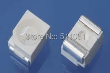 100 шт. SMD SMT 1210 3528 красный светодиодный светильник супер яркий (синий зеленый