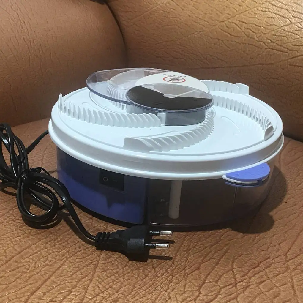

Electric Automatic Flycatcher Fly Trap Fly-catching Insect Reject Control Fly Killing Cage Sticks Fly Killer