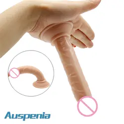 Малый анальный фаллоимитатор и пенис для женщин 2,5 см диаметр реалистичные Тонкий петух Гибкая Анальная пробка взрослых анальный секс