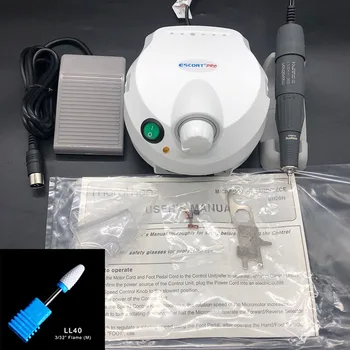 

MARATHON-Champion escortII 37L1 Handle 35000rpm Electric Nail Drill STRONG 210 Micro Motor Grinding Machine For Nail Art Tools