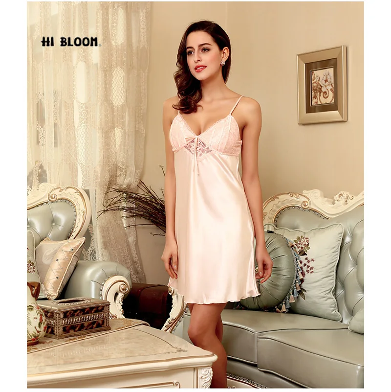 Schlaf-oberteile Damen-nachtwäsche Vorsichtig Dame Silk Satin Kimono Robe Morgenmantel Hochzeit Brautjungfer Nachtwäsche Bademantel