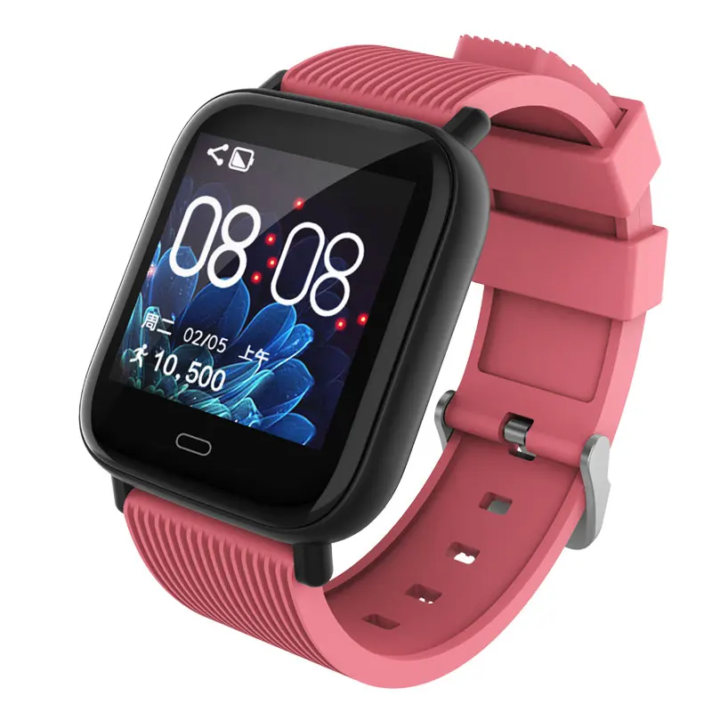 

Heart rate blood pressure smart watch woman 1.3 inch TFT color digital watch IP67 waterproof bluetooth watches for Android IOS