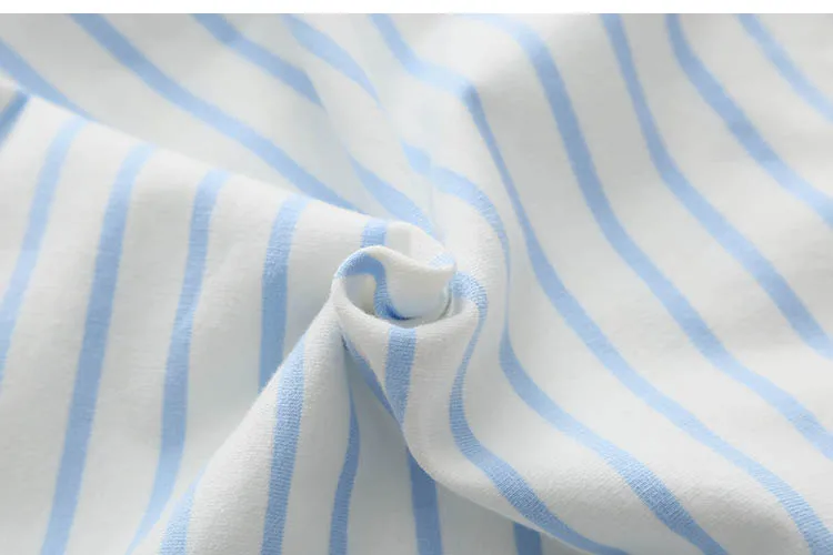 Children Penguin Tops 2018 Hot Sale Spring Autumn Kids Clothes Long Sleeve O-Neck Strip Girl Long Sleeve T Shirt (34)