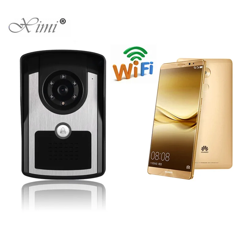 Best Good Quality Mobile WIFI Video Door Phone Video Intercom System Wireless Door Control Wireless Remote Control Video Door Bell