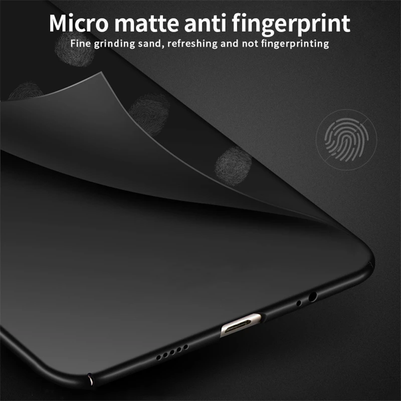 Чехол для Meizu 16XS ультратонкий Классический Гладкий матовый чехол из
