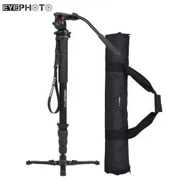 

MP3008 170cm/66.9" Multi-functional Monopod Unipod w/ Fluid Drag Panoramic Head Tripod Foot for Canon Nikon Sony Camera
