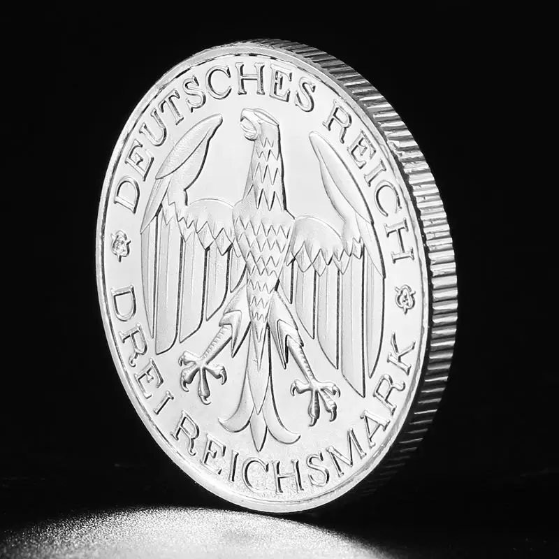 Немецкая марка 1929 памятная монета Посеребренная сувенирная коллекция