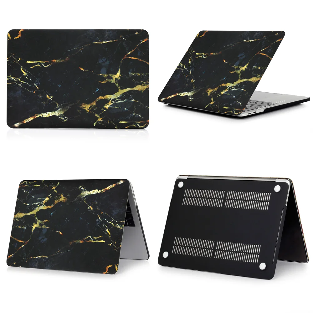 Красивый чехол для ноутбука чехол для MacBook Air Pro retina 11 13 15 с сенсорной панелью, высокое качество Air 13 дюймов A1932 оболочка - Цвет: Marble 5