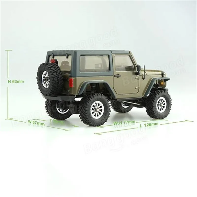 Orlandoo OH35A01 комплект Hunter 1/35 DIY Rubicon микро гусеничный без электрической части DIY Цвет