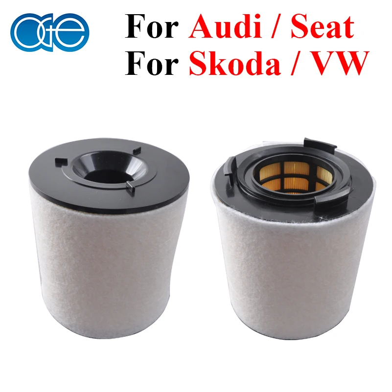 Car Parts Engine Air Filter For VW Polo / Skoda Fabia Rapid Roomster