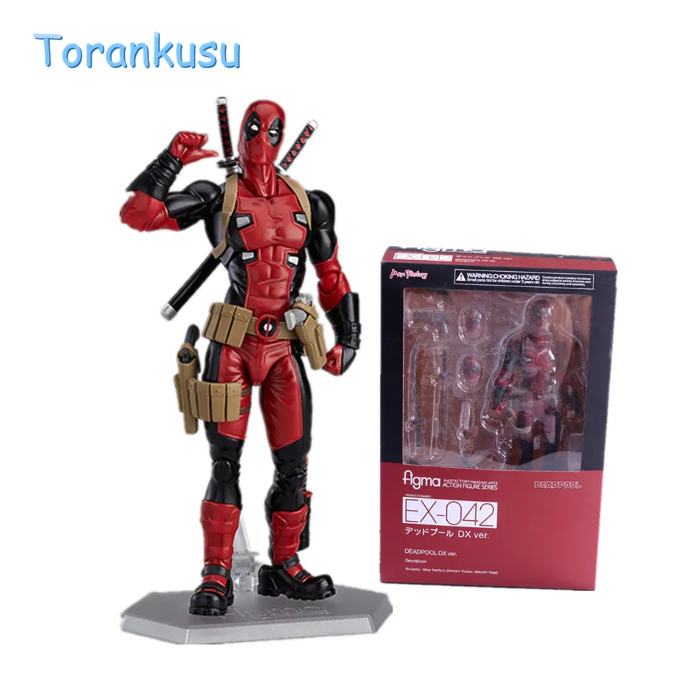 Deadpool Action Figure Pikachu Cosplay Collectible Model Toy 15cm Superhero
