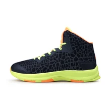 2017 Men’s Basketball Shoes Cool Black Male Ankle Boots Comfortable Outdoor Sneakers Athletic Sport Boots Trainer Size 40-44
