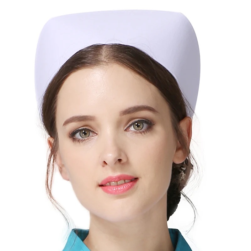 medical cap white Pink blue nurse uniform cap caps chirurgicaux nurse