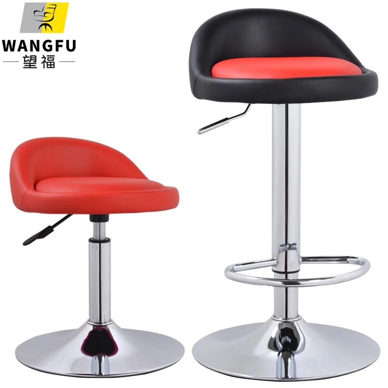 Bar chair backrest bar lift simple Reception Continental stool stools