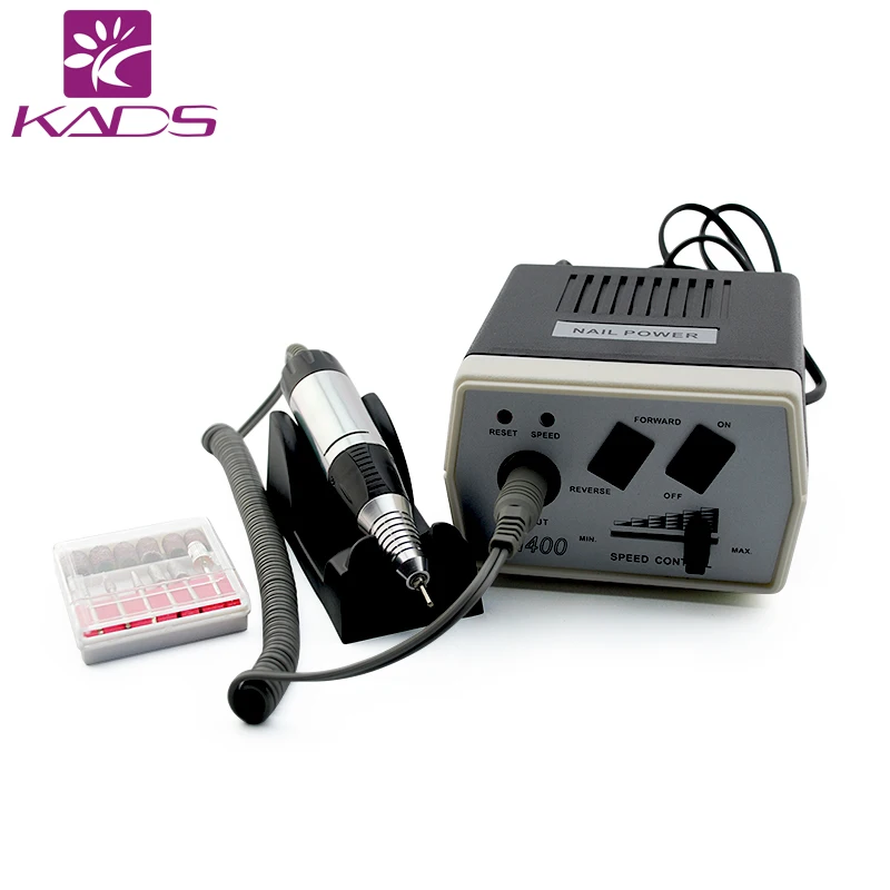 KADS 35W Black Pro Electric Nail Drill Machine Nail Art Equipment Manicure Pedicure Files Electric Manicure