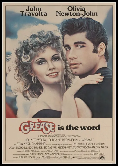 Cheap Vintage grease movie poster 1978 Vintage Retro Kraft Paper Poster Office Gift Room Dining Home Decor wall sticker Design Cheap Vintage grease movie poster 1978 Vintage Retro Kraft Paper Poster Office Gift Room Dining Home Decor wall sticker Design