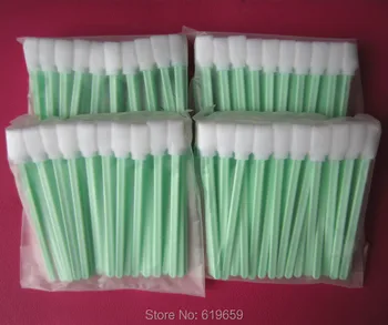 

200 pcs Sponge Cleaning swab for Epson Solvent DX2 DX3 DX4 DX5 DTGPrinter Head Printer maintenance Foam Tip Cleaning Swabs