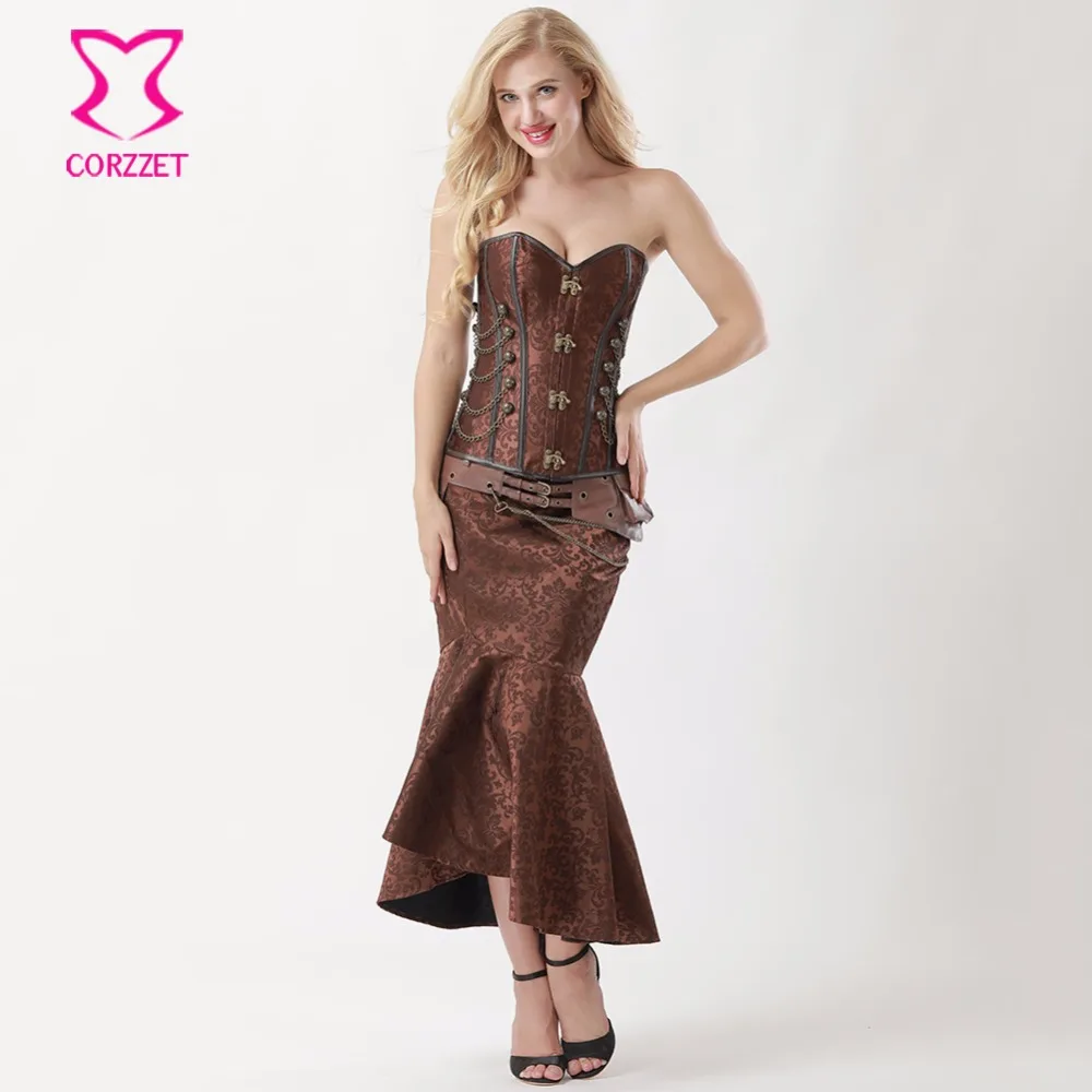 vestido-steampunk-vintage-para-mulheres-corseletes-brocado-marrom-e-bustiers-com-saia-de-sereia-vestidos-goticos