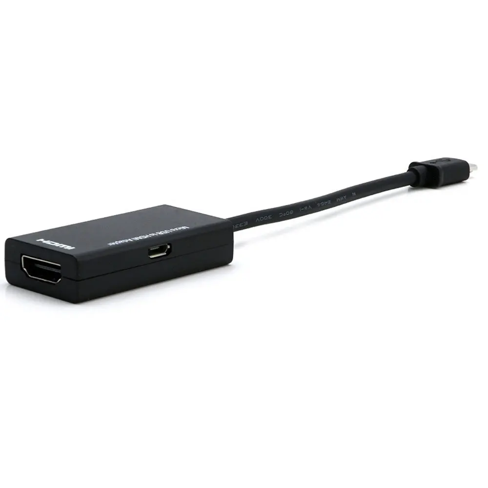 

MHL Micro USB to HDMI A A/V TV Adapter Short Cable for LG HTC Sony SamSung HDTV
