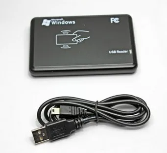 

Free shipping ,RFID reader, USB desk-top card dispenser, IC card reader ,13.56M,S50, Read 8-digit ,wg26 output ,sn:1039,min:5pcs
